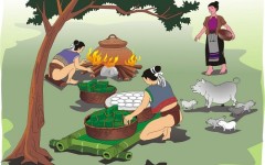 Sự tích bánh chưng, bánh dày