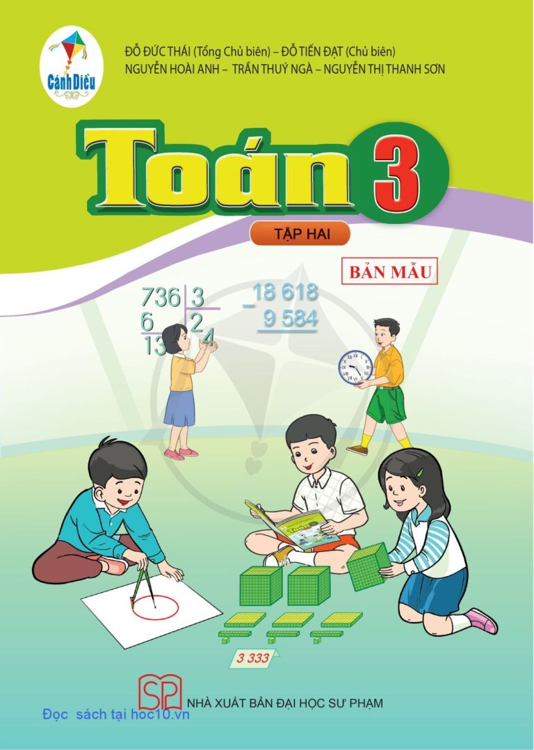 Toán lớp 3 ( cánh diều) tập 2
